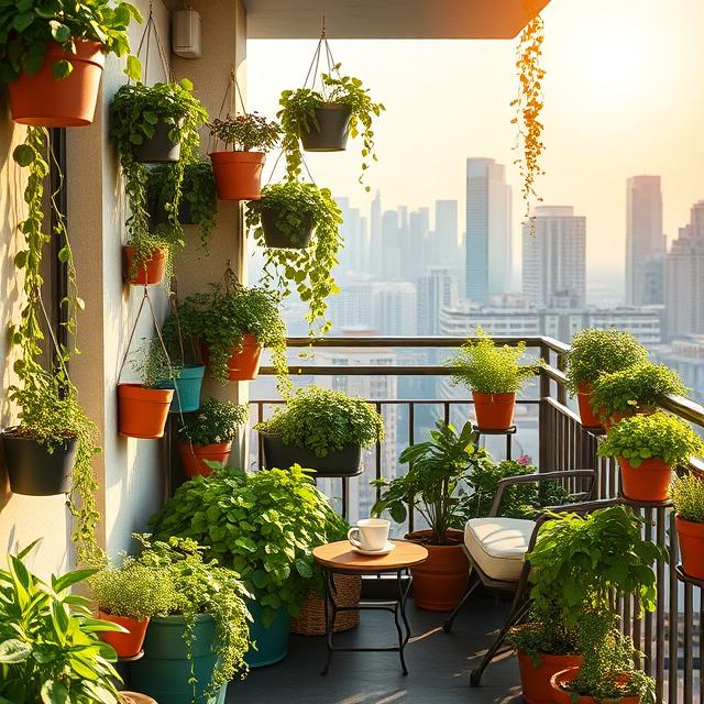 Transform Your Space: The Incredible Benefits of Balcony and Vertical Gardens