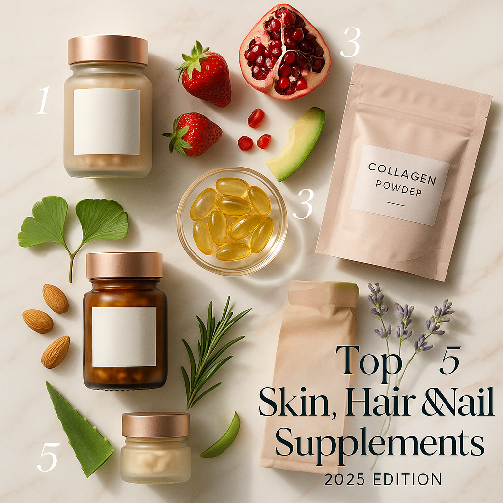 Top 5 Skin, Hair & Nail Supplements on Digistore24 (2025 Edition)