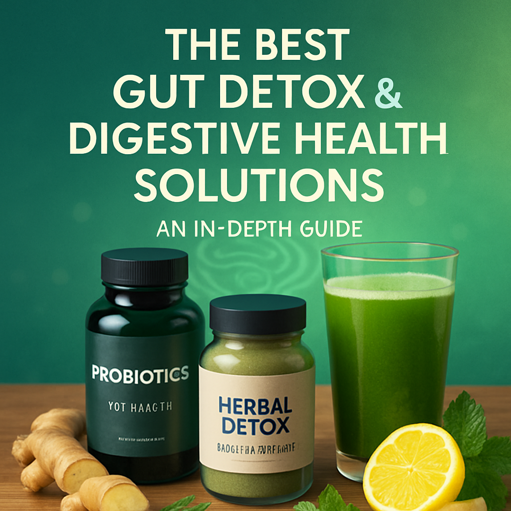 The Best Gut Detox & Digestive Health Solutions: An In-Depth Guide