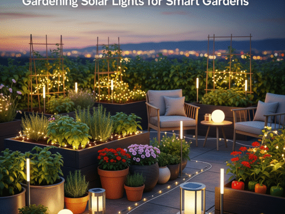 🌞 Glow Up Your Green Space: Benefits of Gardening Solar Lights for Smart Gardens