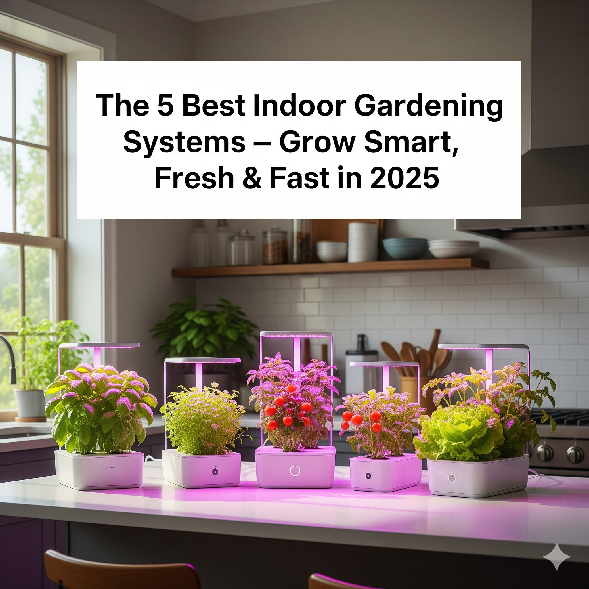 The 5 Best Indoor Gardening Systems on Amazon USA: Grow Smart, Fresh & Fast in 2025